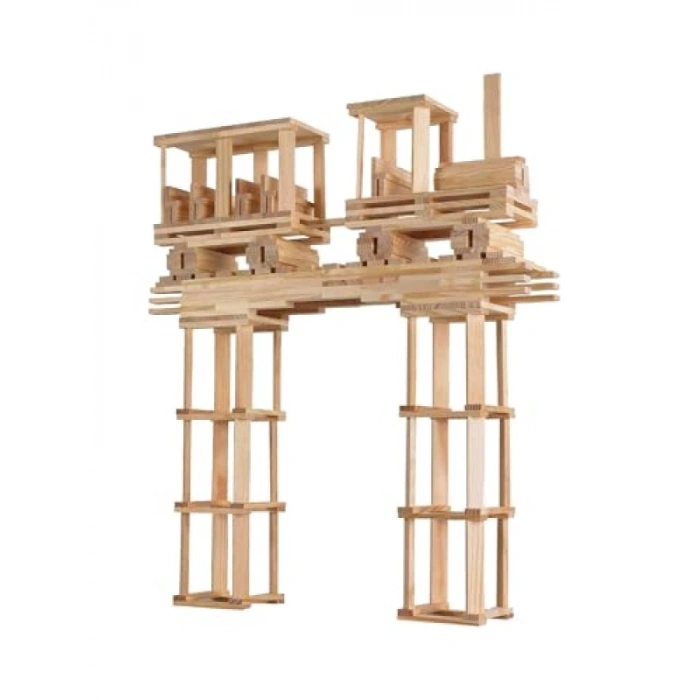 Ahşap Bloklar ile Eğlenceli Yapı Seti