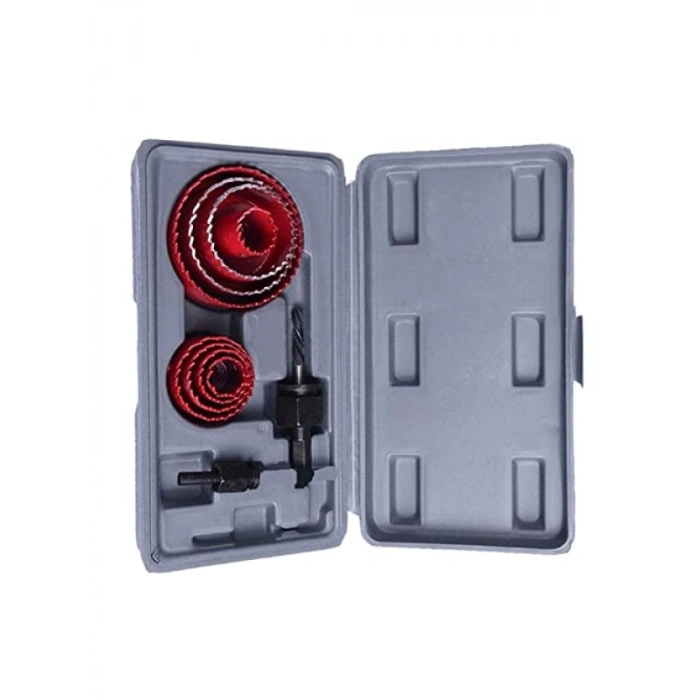 Ahşap Buat ve Alçıpan Kartonpiyer Delme Takımı, 11 Parça