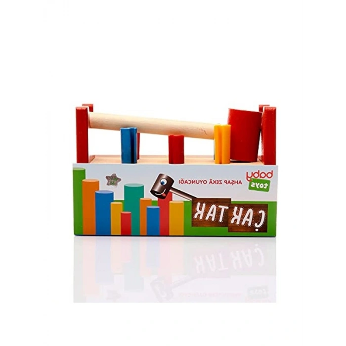 Ahşap Çak Tak Eğitici Bebek Oyunu