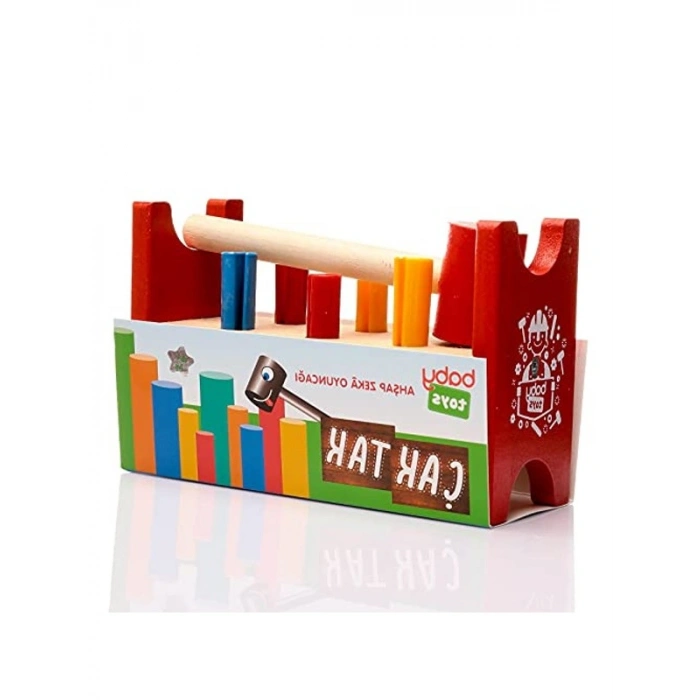 Ahşap Çak Tak Eğitici Bebek Oyunu