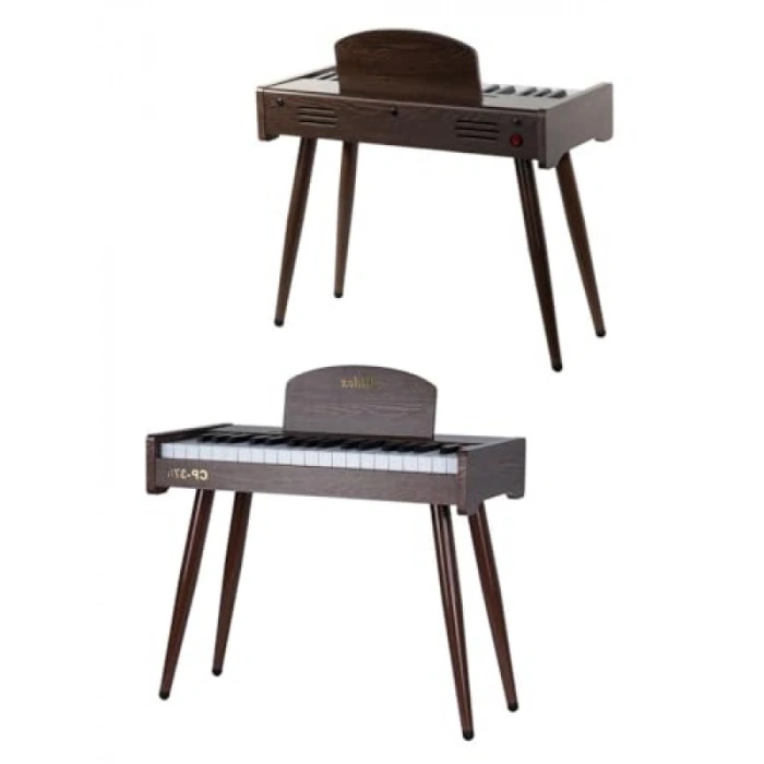 Ahşap Çocuk Piyanosu - 37 Tuşlu Gerçek Tuşlar