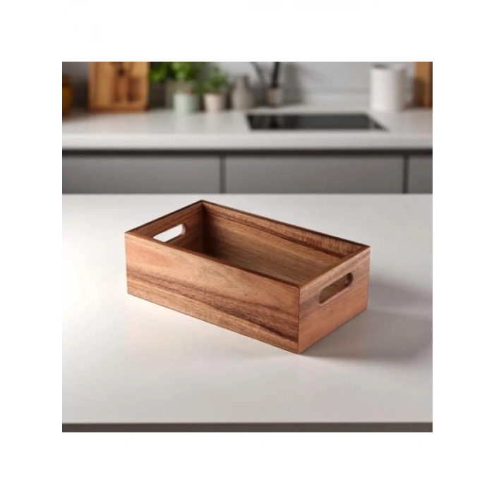 Ahşap Ekmeklik, Doğal Akasya Ağacından Üretilmiş