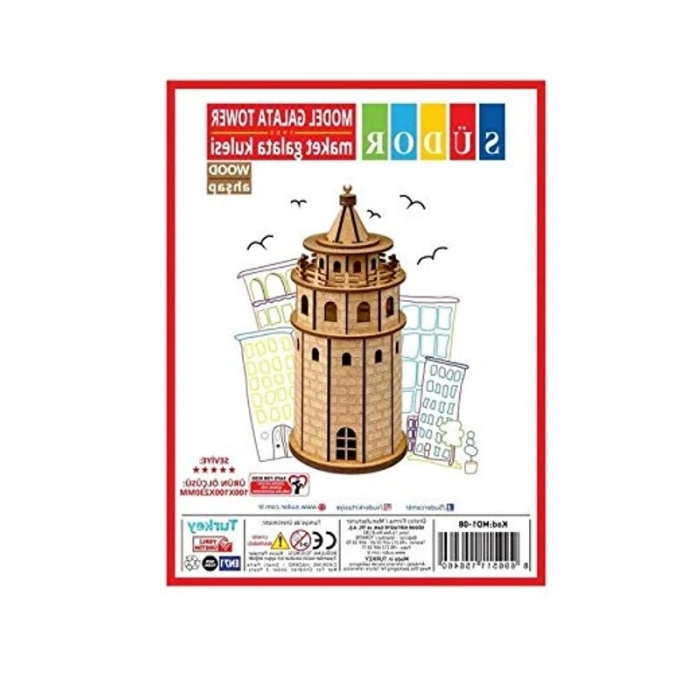 Ahşap Galata Kulesi Maketi, Eğlenceli Yapım Seti