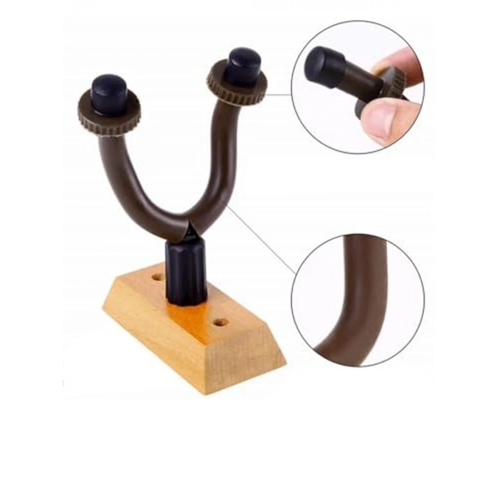 Ahşap Gitar Duvar Askısı, Kolay Kurulum ve Şık Görünüm