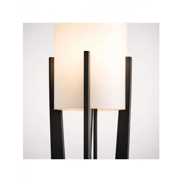 Ahşap Görünümlü Minimalist Lambader - Modern Zemin Lambası