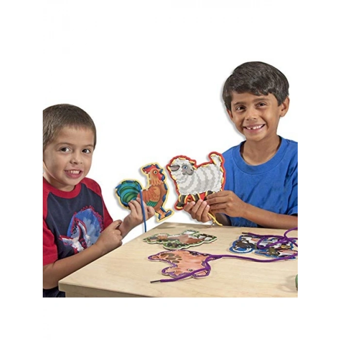 Ahşap İp Geçirme Seti ile Eğlenceli Öğrenme