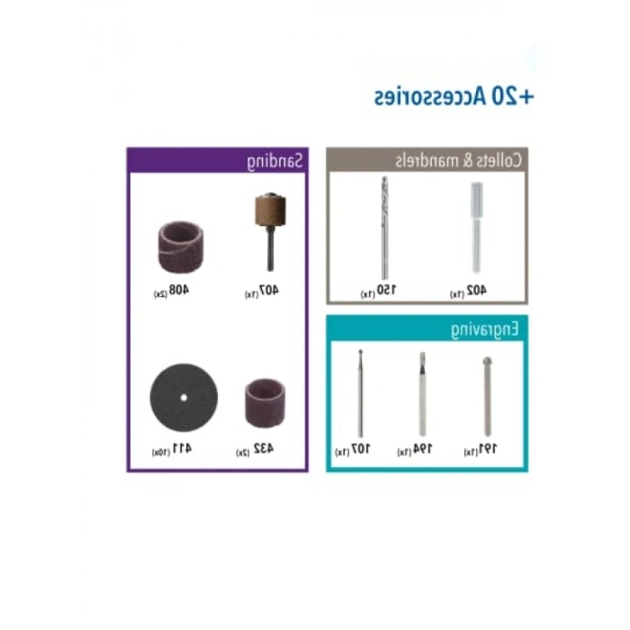 Ahşap İşleri İçin 20li Aksesuar Seti