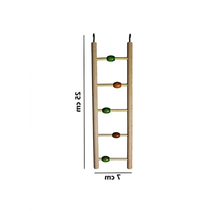Ahşap Kuş Merdiveni 7x25 cm