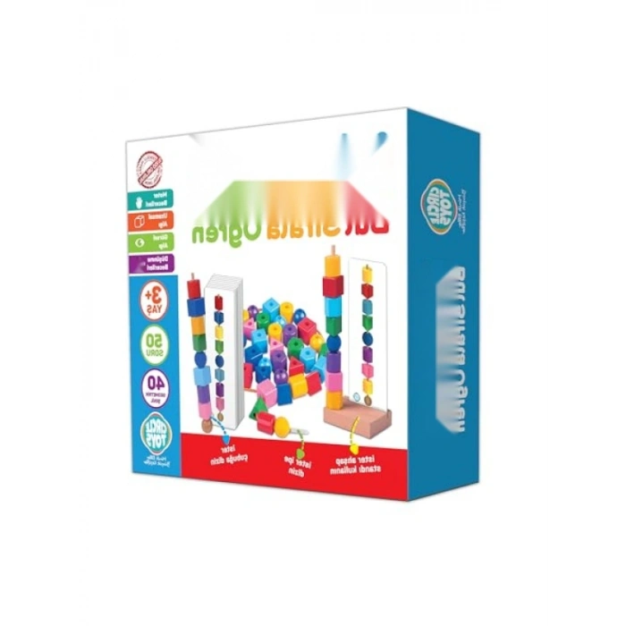 Ahşap Malzemeden Üretilmiş Tasarım Oyun Seti