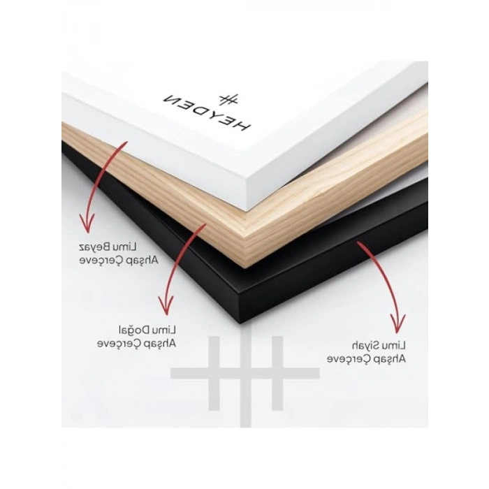 Ahşap Resim Çerçevesi - 13x18 cm