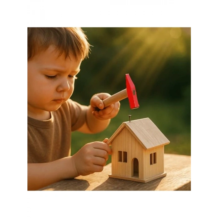 Ahşap Saplı Çekiç, Ergonomik ve Dayanıklı Tasarım ile