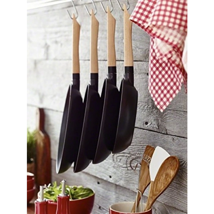 Ahşap Saplı Döküm Kızartma Tavası