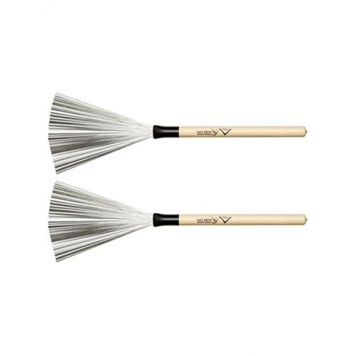 Ahşap Saplı Fırça Davul Çubukları