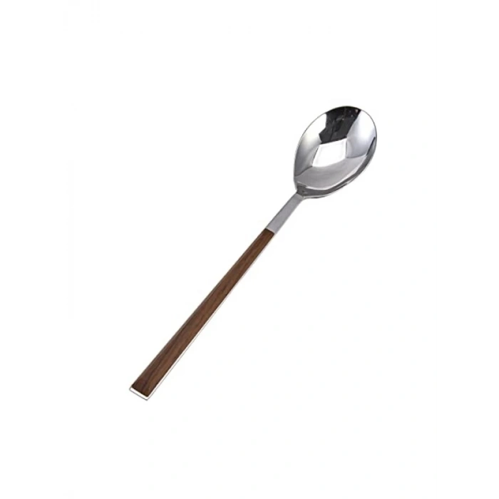 Ahşap Tekli Yemek Kaşığı - 20 cm
