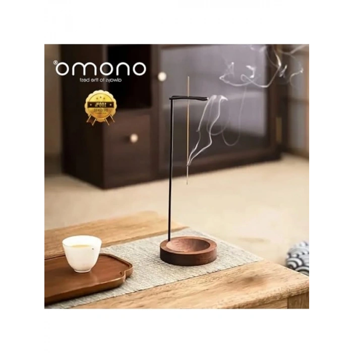 Ahşap Tütsü Standı - Meditasyon ve Aromaterapi için Modern Tasarım