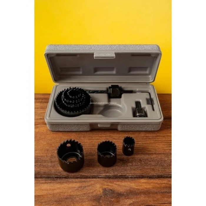 Ahşap ve Metal Delik Açma Testere Seti - 11 Parça