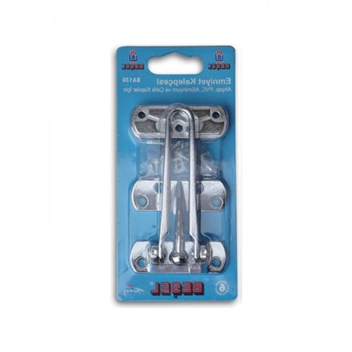 Ahşap ve PVC Dış Kapı İçin Emniyet Kelepçesi