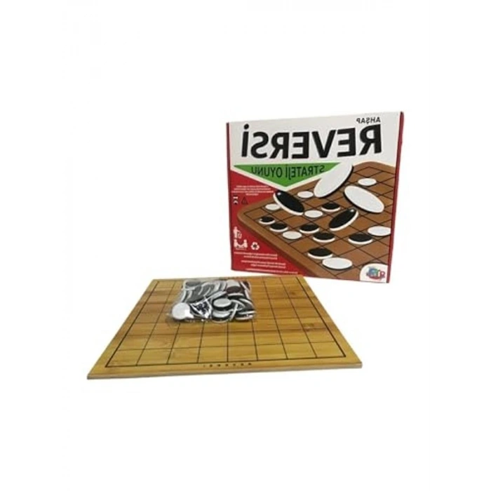Ahşap Zeka Akıl Ve Strateji Oyunu - Reversi