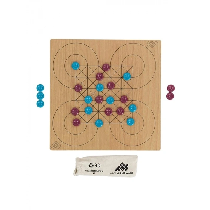 Ahşap Zeka ve Strateji Oyunu - 5+ Yaş, 2 Oyuncu