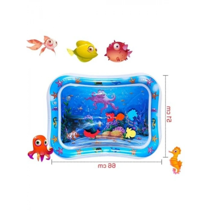 Ahtapot Temalı Bebek Su Oyun Matı ile Eğlenceli Su Aktiviteleri