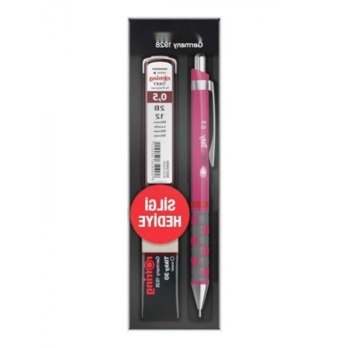 Ahududu Pembe Silgi Hediyeli Tikky RD 0.5mm Kalem