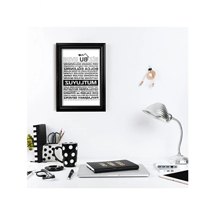 Aileye Özel Baskılı Dekoratif Çerçeve, A4 Boyut