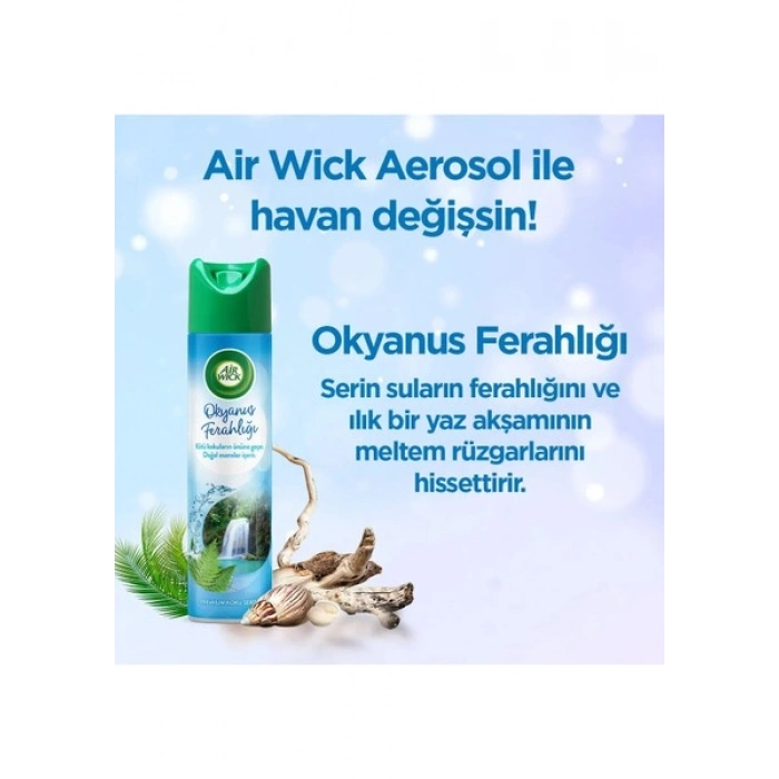 Airwick Oda Kokusu Aerosol Okyanus Ferahlığı 300ml