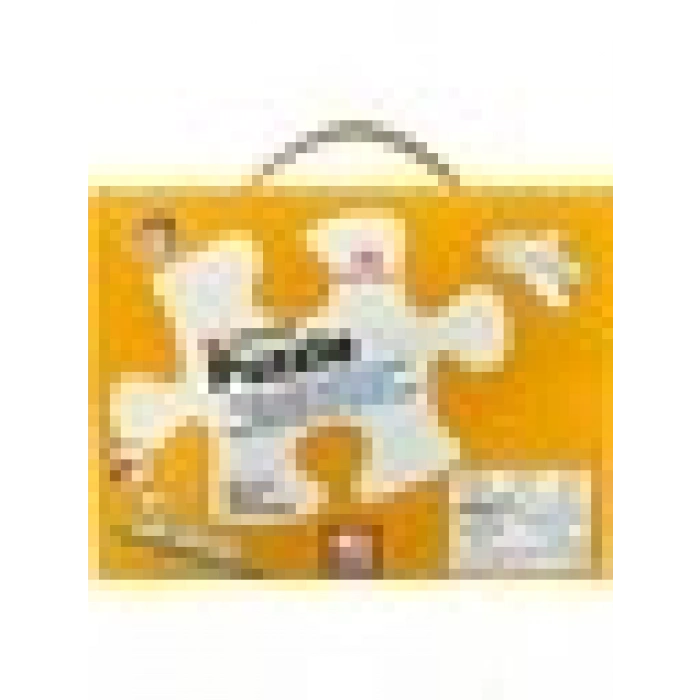 Akademi Çocuk Funny Mat - Washable Puzzle: Taşıtlar- Birleştir Boya! (12 Parça Puzzle + 6 Adet Kalem Hediye)