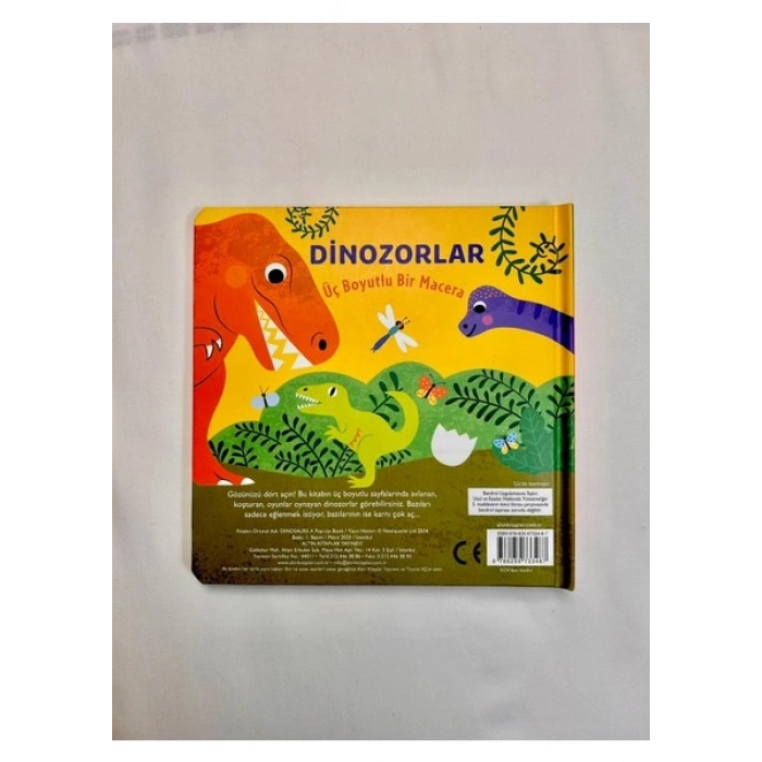 Akademi Çocuk Üç Boyutlu Bir Macera - Dinozorlar (Ciltli)