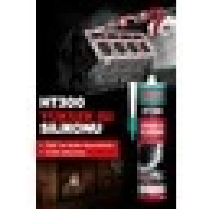 Akfix HT300 Rtv Yüksek Isı Silikonu 280ML Kırmızı
