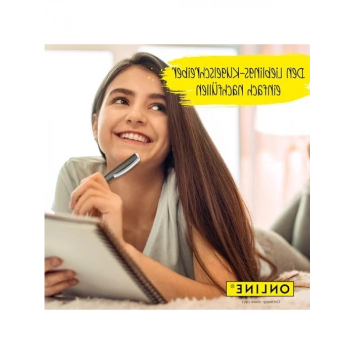 Akıcı Yazım Deneyimi Sunan Siyah Refill Kalem