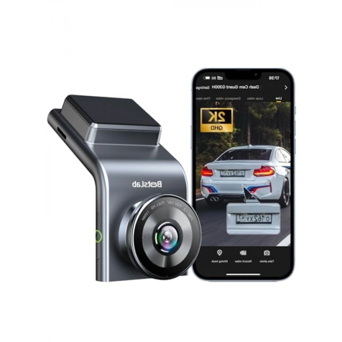 Akıllı 360° Geniş Açı Araç İçi Kamera 1296p