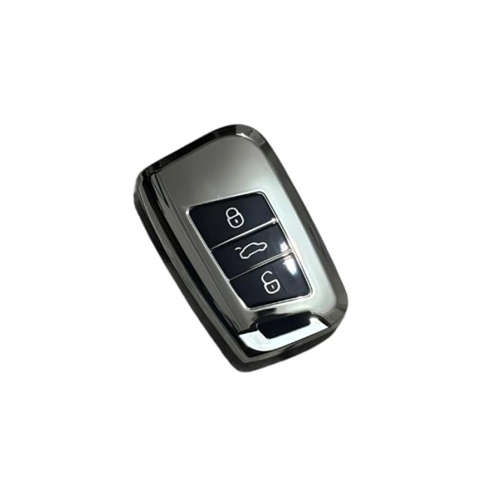 Akıllı Anahtar Kumanda Kabı Kılıfı Nano Krom Renk
