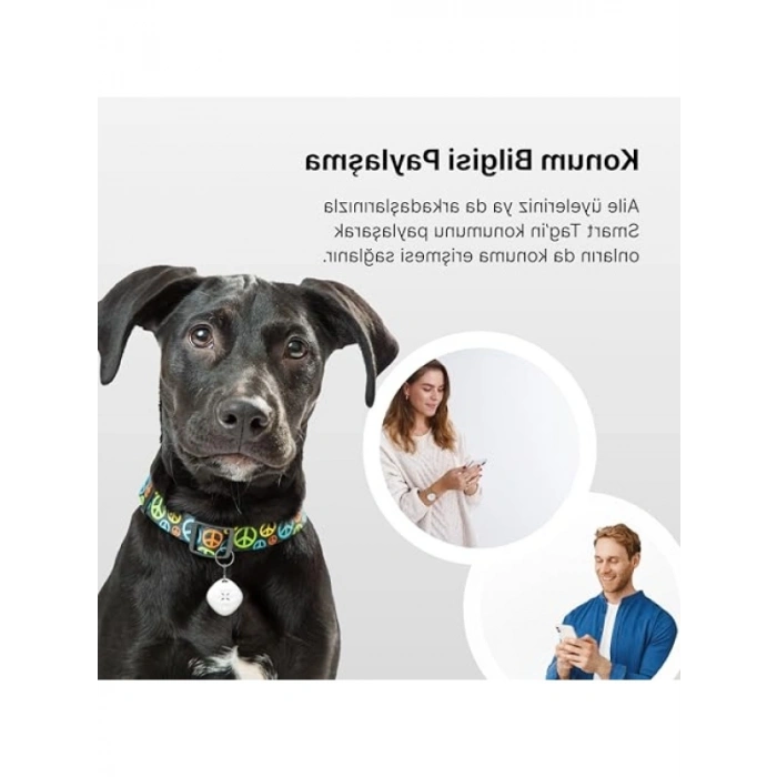 Akıllı Bluetooth Takip Cihazı, Kayıp Eşya Bulucu, Uzun Pil Ömürlü