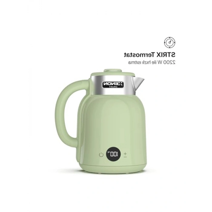 Akıllı Çift Katmanlı Paslanmaz Çelik Kettle - Wi-Fi ile Uzaktan Kontrol, 1.5 Lt