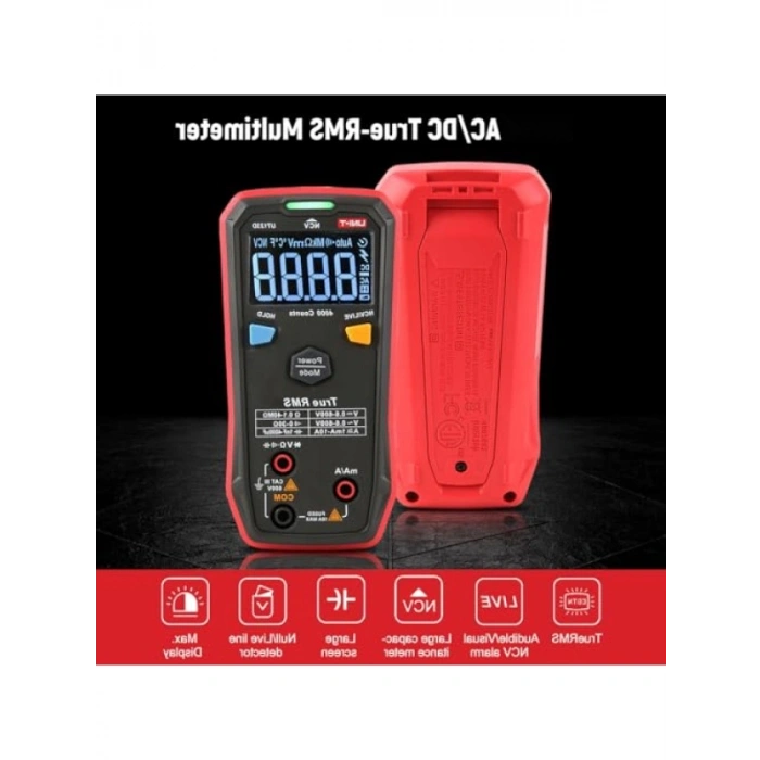 Akıllı Dijital Multimetre – True RMS Özelliği ile Güvenilir Ölçüm