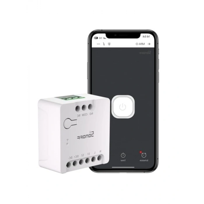 Akıllı Ev Kontrol Anahtarı - Kuru Kontak Çıkışı, AC/DC Giriş Desteği