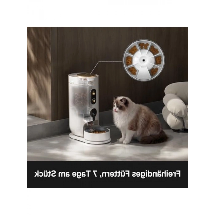 Akıllı Evcil Hayvan Mama Makinesi 4L Kapasite