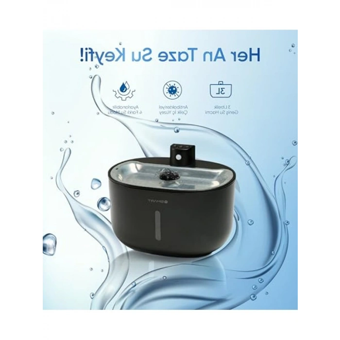 Akıllı evcil hayvan sebili, pratik su besleme sistemi