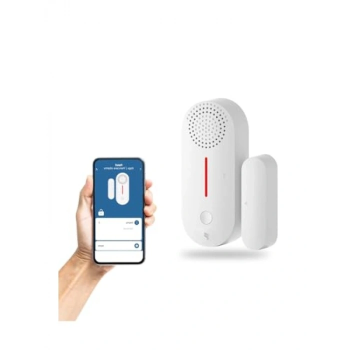 Akıllı Kablosuz Kapı Pencere Alarmı - Mobil Bildirim ve Uzaktan Takip