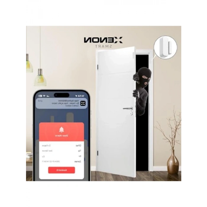 Akıllı Kapı ve Pencere Sensörü, Kablosuz Mobil Kontrol Sistemi