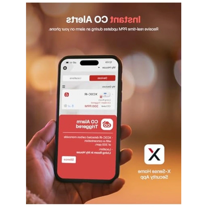 Akıllı Karbon Monoksit Dedektörü - LCD Ekranlı ve Değiştirilebilir Pil