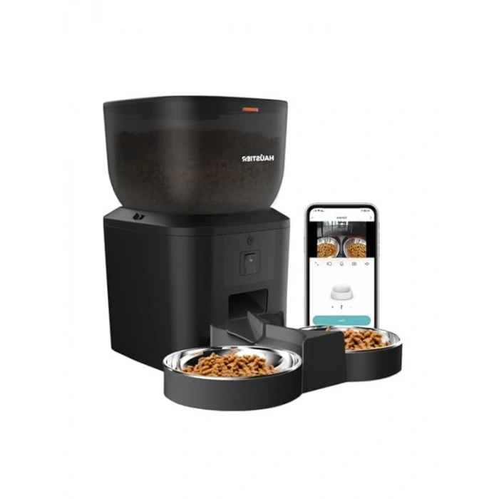 Akıllı Kedi Köpek Otomatik Mama Kabı - 4 lt, Uzaktan Kontrol