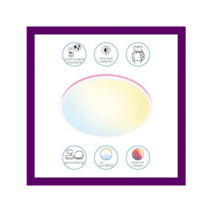 Akıllı Kontrol ile Ayarlanabilir LED Tavan Lambası