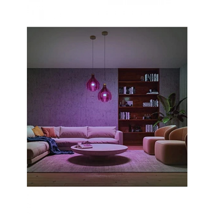 Akıllı LED Ampul - E27, Beyaz ve Renkli Ambiyans, Bluetooth Uyumlu