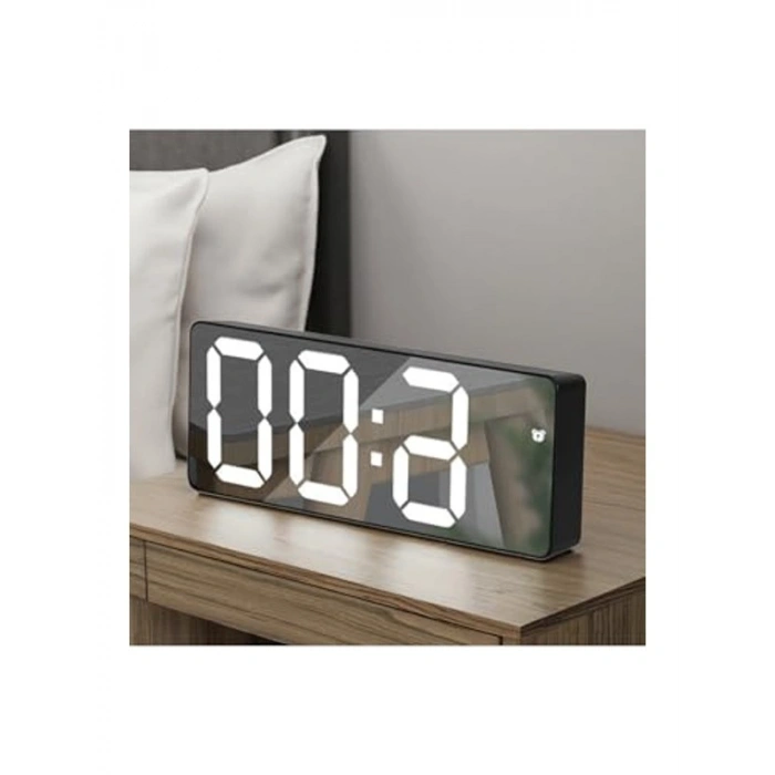 Akıllı LED Masa Saati, Alarm ve Gece Modu Özellikli