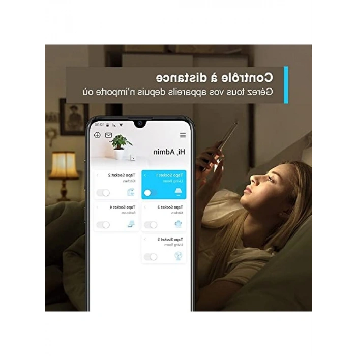 Akıllı Mini Wi-Fi Soketi, 2li Set ile Uzaktan Kontrol ve Cihaz Paylaşımı