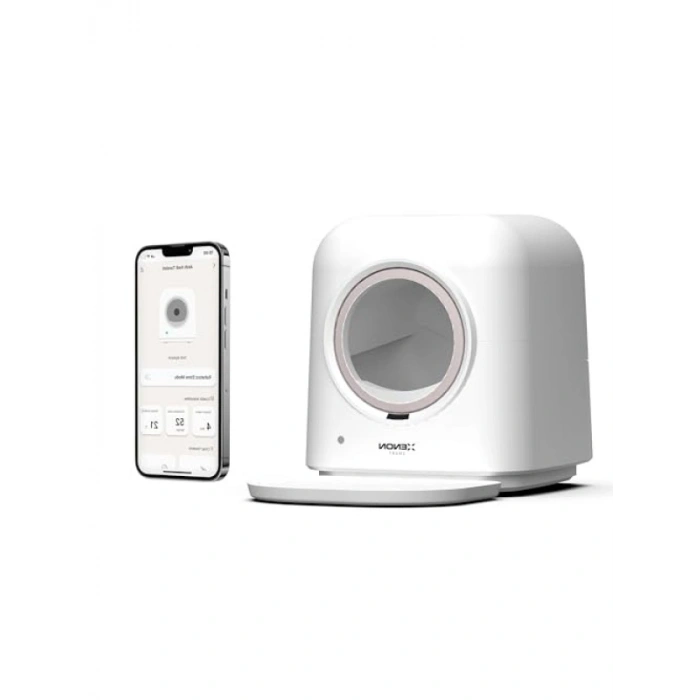 Akıllı Otomatik Kedi Tuvaleti ve Besleme Seti - 4 Parça