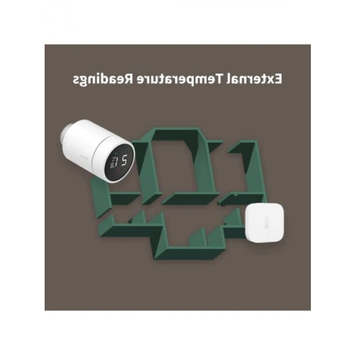 Akıllı Radyatör Termostatı E1, Sesli Kontrol ve Geofencing Desteği