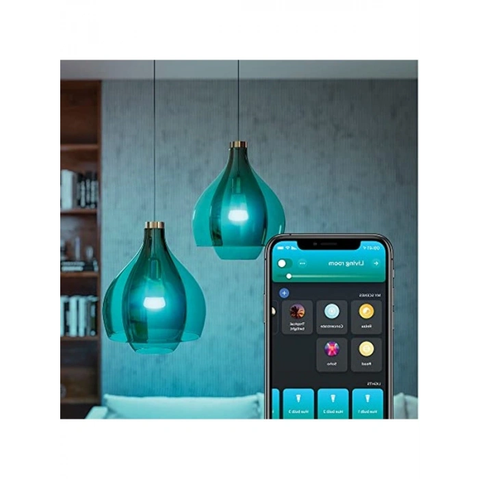 Akıllı Renkli Ampul E27 Bluetooth ile Kontrol Edilebilir Aydınlatma